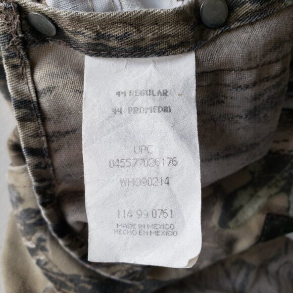 Vintage Liberty Realtree Camo Bib Overalls Size 44 Regular - Picture 10 of 15